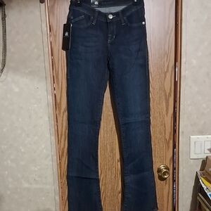 Rock & Republic Dark Blue Wide Leg Jeans